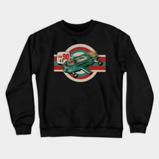 Retro 70s Tv Joe 90 Car Crewneck Sweatshirt